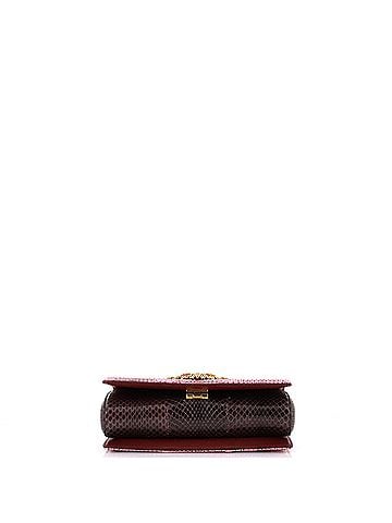 Dolce & Gabbana Devotion Crossbody Bag Patchwork Printed Fabric With Snakeskin Small (view 2)