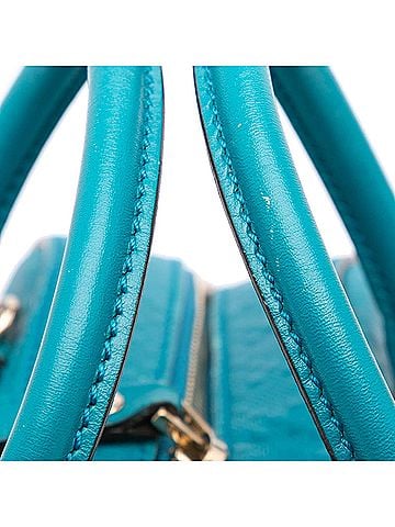 Gucci Small Diamante Leather Bright Satchel (view 2)