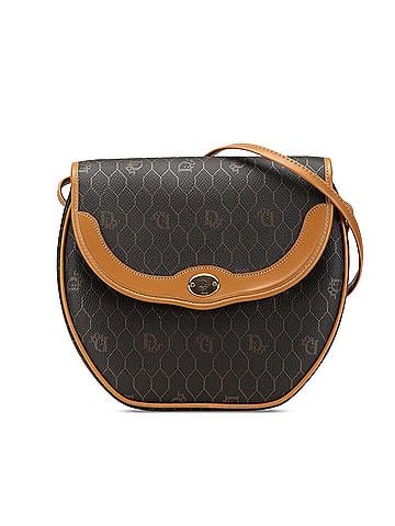 Dior Honeycomb Coated Canvas Crossbody (view 1)