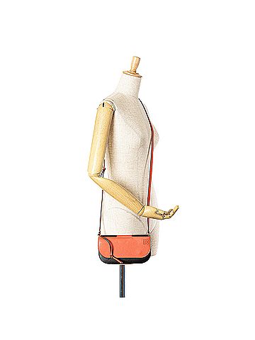 Loewe Bicolor Leather Gate Pochette Crossbody (view 2)