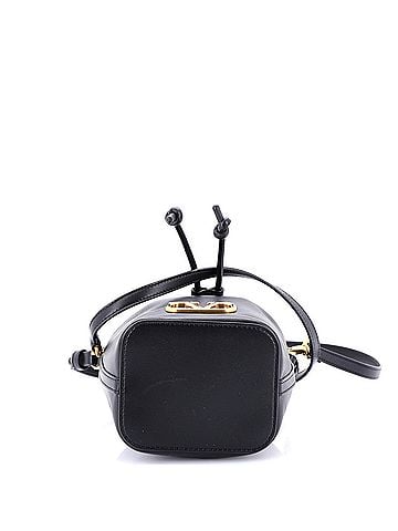 Valentino Garavani VLogo Signature Bucket Bag Leather Mini (view 2)