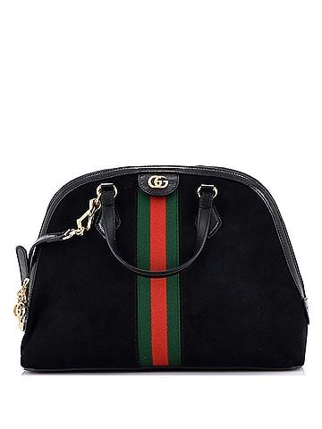 Gucci Ophidia Dome Top Handle Bag Suede Medium (view 1)