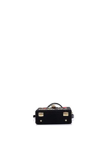 Dolce & Gabbana Treasure Box Bag Embroidered Grosgrain Small (view 2)