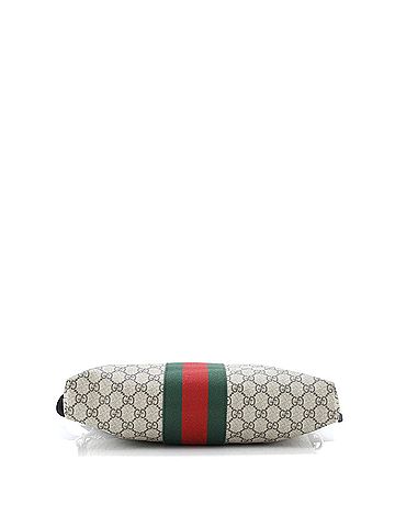 Gucci Web Messenger Bag GG Coated Canvas Large (view 2)