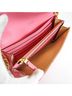 Delvaux 100% Leather Solid Pink Pink Leather Chain/Shoulder Wallet One size - photo 4