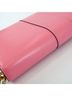 Delvaux 100% Leather Solid Pink Pink Leather Chain/Shoulder Wallet One size - photo 6