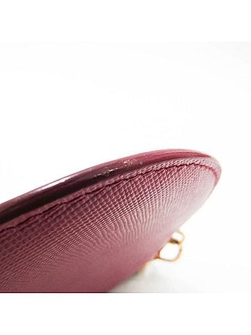 Prada Saffiano Pink Leather Pouch (view 2)