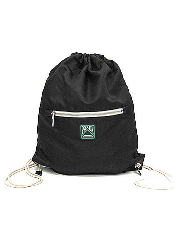Prada Black Nylon Leather Backpack (view 1)