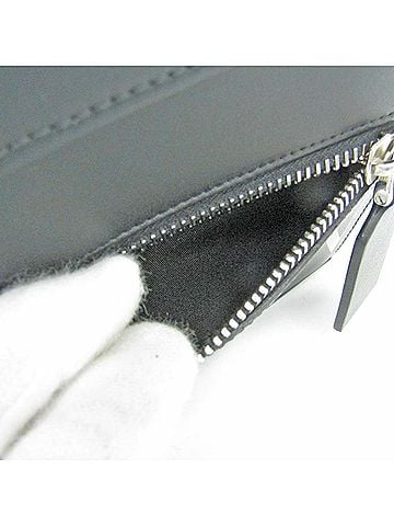 Valentino Garavani Black Leather Pouch (view 2)