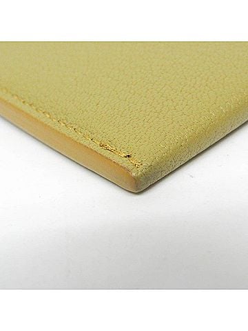 Dunhill Mustard Leather Clutch Bag Pouch (view 2)