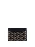 Goyard Black Saint Sulpice Card Holder Coated Canvas One size - photo 4