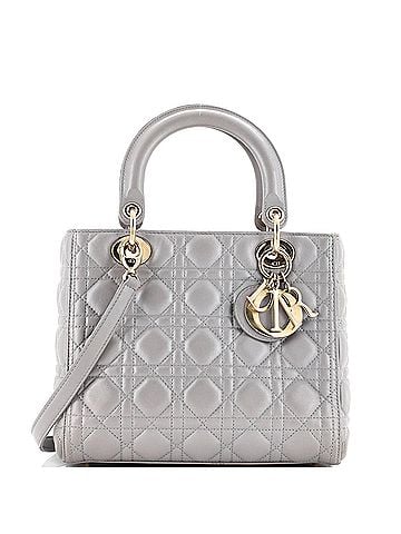 Christian Dior Lady Dior Bag Cannage Quilt Lambskin Medium (view 1)