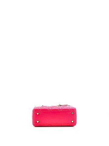 Christian Dior Lady Dior Bag Cannage Quilt Lambskin Mini (view 2)