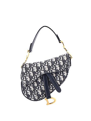 Christian Dior Saddle Handbag Oblique Canvas Mini (view 1)