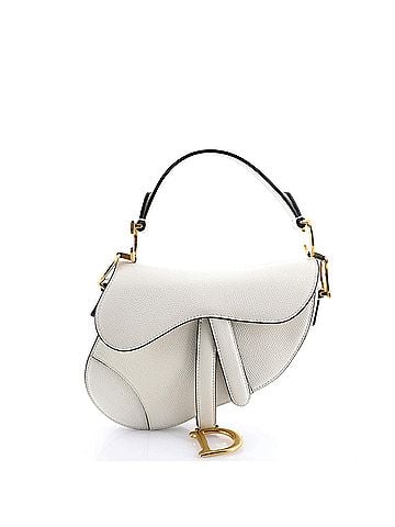 Christian Dior Saddle Handbag Leather Mini (view 1)