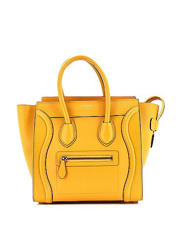 Céline Luggage Bag Grainy Leather Micro (view 1)