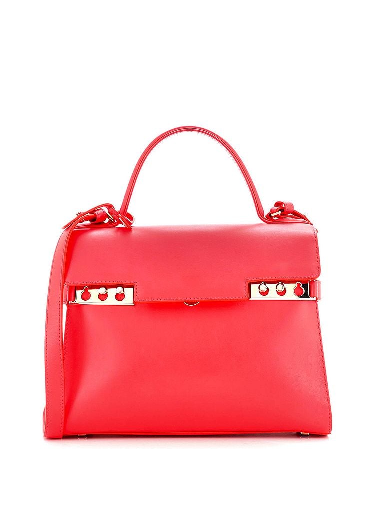 Delvaux 100% Leather Pink Tempete Top Handle Bag Leather GM One size - photo 1