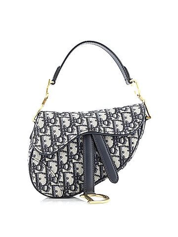 Christian Dior Saddle Handbag Oblique Canvas Mini (view 1)