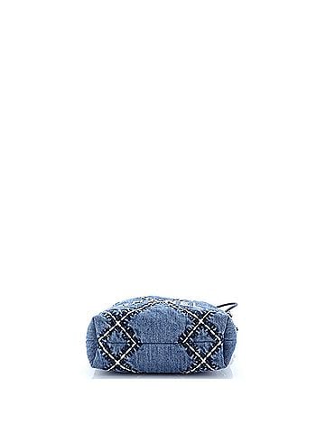 Chanel 22 Chain Hobo Quilted Stitched Denim Mini (view 2)