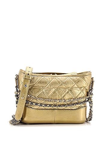 Chanel Gabrielle Hobo Quilted Aged Calfskin Small (view 1)