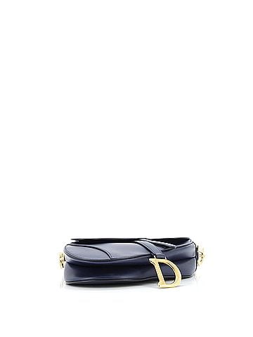 Christian Dior Saddle Handbag Leather Medium (view 2)