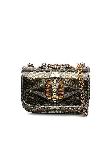 Christian Louboutin Mini Printed Calfskin Sweet Charity Crossbody (view 1)
