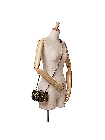 Christian Louboutin Mini Printed Calfskin Sweet Charity Crossbody (view 2)