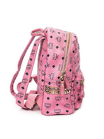 MCM Small Stark Side Studs Backpack  (view 2)