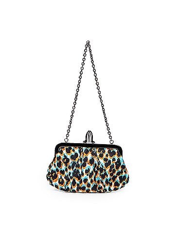 Christian Louboutin Mini Loubi Pleated Chain Clutch  (view 1)