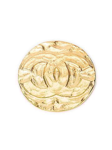 Chanel CC Round Brooch  (view 1)