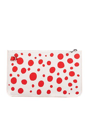 Louis Vuitton Ltd. Ed. Yayoi Kusama Infinity Dots Neverfull Pouch (view 2)