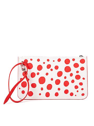 Louis Vuitton Ltd. Ed. Yayoi Kusama Infinity Dots Neverfull Pouch (view 1)