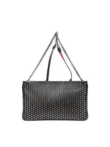 Christian Louboutin Loubiposh Spiked Clutch  (view 1)