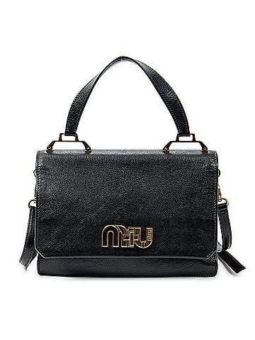 Miu Miu Turn Lock Flap Top Handle  (view 1)