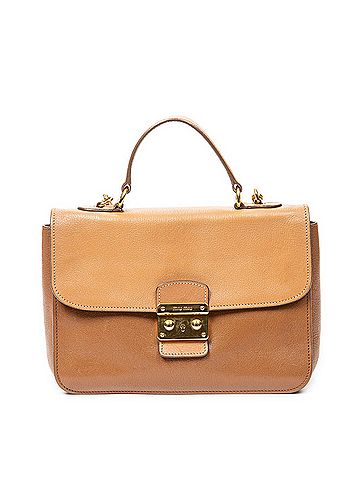 Miu Miu Bicolor Push Lock Top Handle  (view 1)