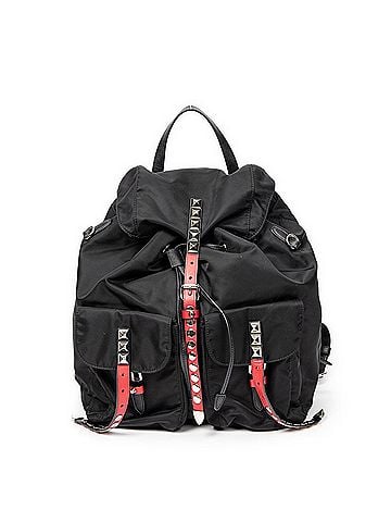 Prada Studded Drawstring Backpack  (view 1)
