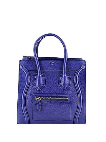 Céline Luggage Bag Grainy Leather Micro (view 1)