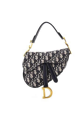 Christian Dior Saddle Handbag Oblique Canvas Mini (view 1)
