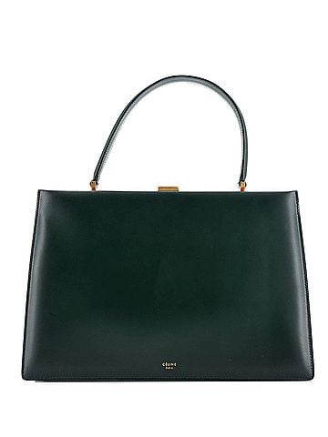Céline Clasp Top Handle Bag Leather Medium (view 1)