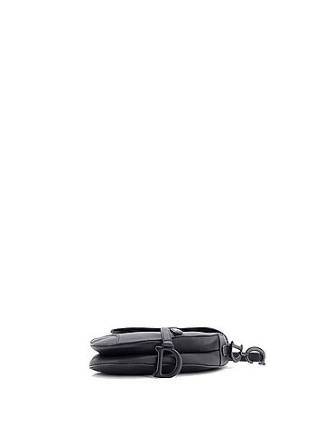 Christian Dior Ultra Matte Saddle Handbag Leather Medium (view 2)