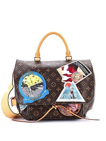 Louis Vuitton Cindy Sherman Camera Messenger Bag Patch Embellished Monogram Canvas (view 1)