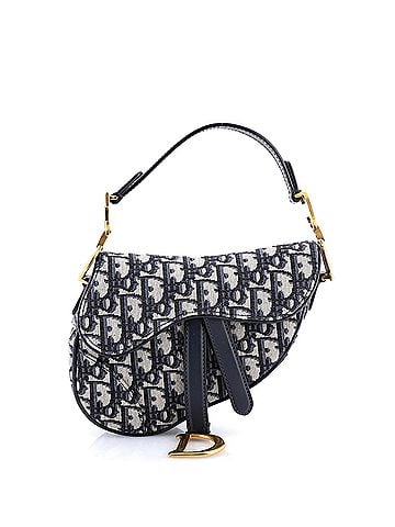 Christian Dior Saddle Handbag Oblique Canvas Mini (view 1)