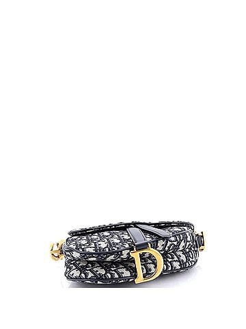 Christian Dior Saddle Handbag Oblique Canvas Mini (view 2)