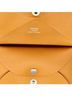 Hermès 100% Leather Brown Calvi Duo Card Holder Epsom One size - photo 5