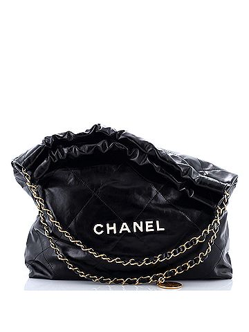 Chanel 22 Chain Hobo Quilted Calfskin Medium (view 1)