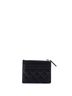 Chanel 100% Leather Black CC Zip Card Holder Quilted Caviar One size - photo 4