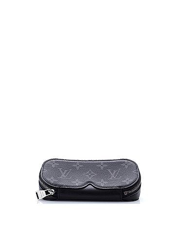 Louis Vuitton Glasses Case Monogram Eclipse Canvas and Leather GM (view 2)