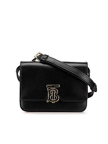 Burberry Mini Leather TB Crossbody (view 1)