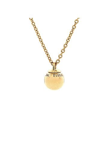 Tiffany & Co. HardWear Ball Pendant Necklace 18K Yellow Gold 8mm (view 1)