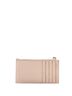 Saint Laurent 100% Leather Tan Monogram Fragments Zip Card Holder Matelasse Chevron Leather One size - photo 4